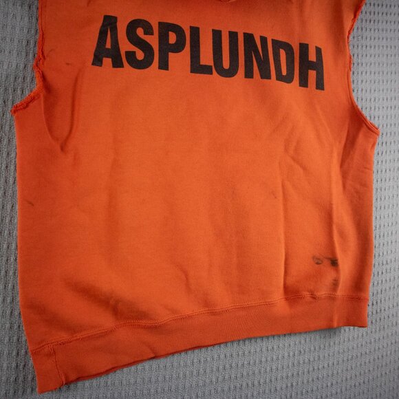 Asplundh Tree Service COmpany Sleeveless Hoodie Mens - Picture 8 of 8